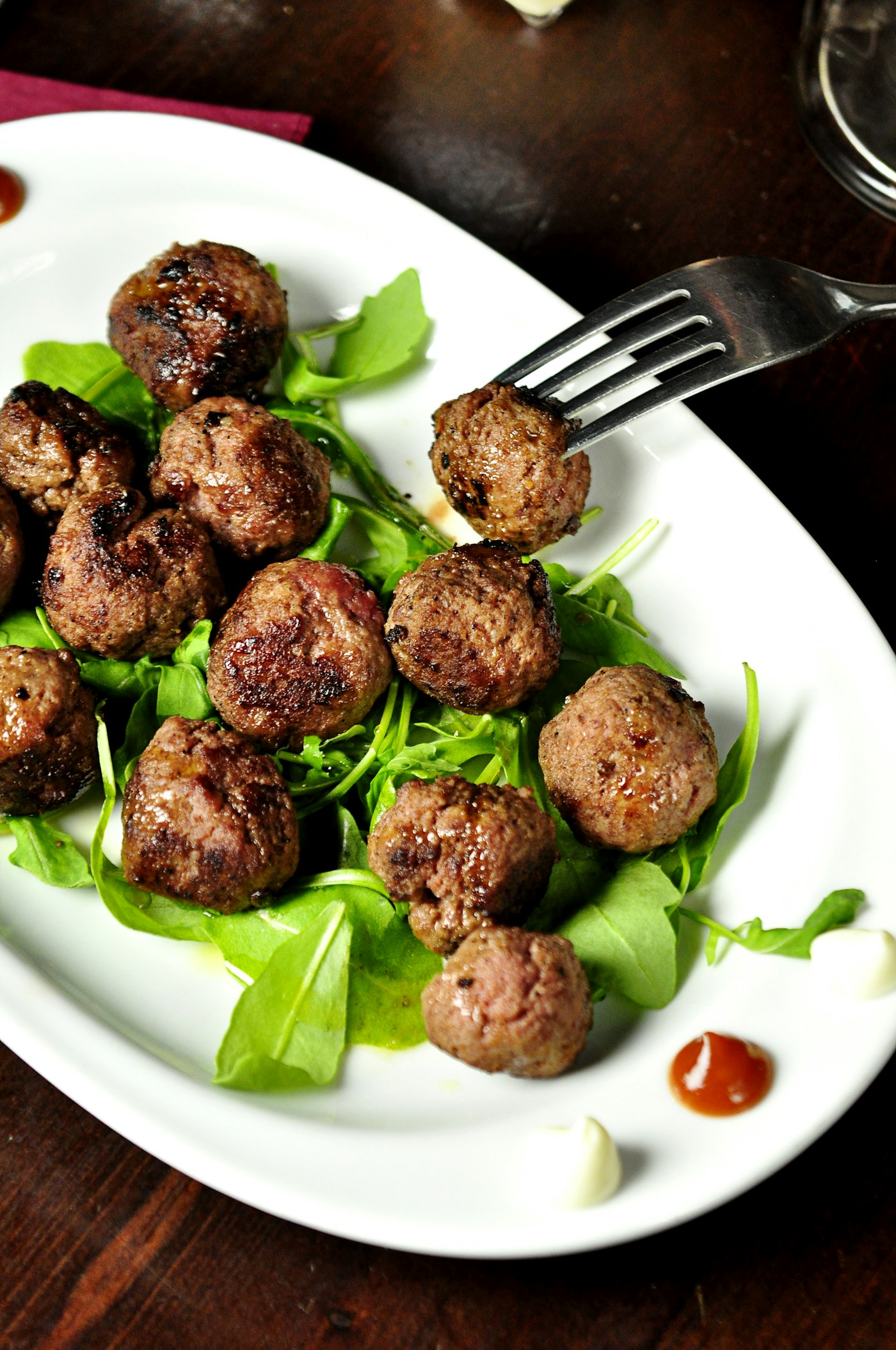 Albóndigas de ternera a la brasa